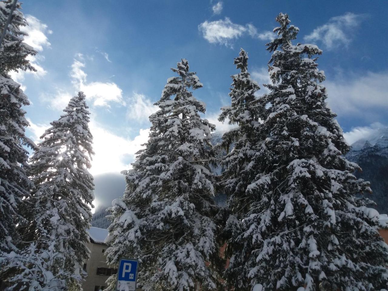 Hotel Piz Ela Bergun Davos Exterior foto