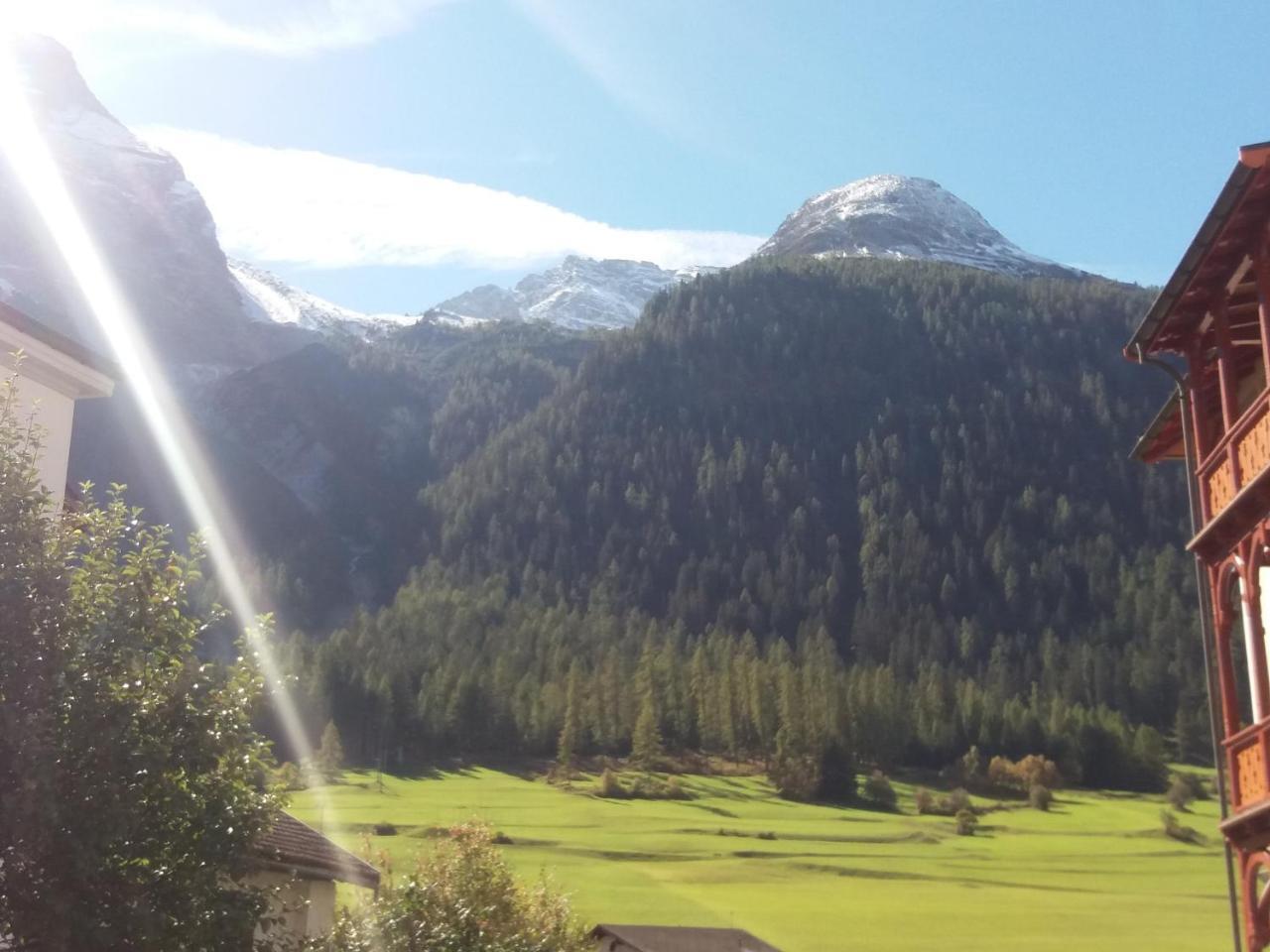 Hotel Piz Ela Bergun Davos Exterior foto
